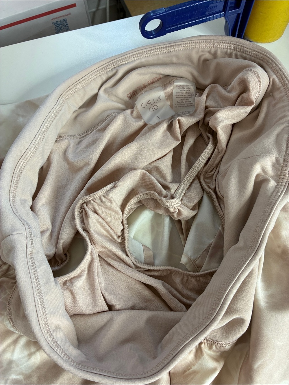 Calia Kick It Up Short in Sacred Smoke Sandstone Like New Large - Picture 8 of 9